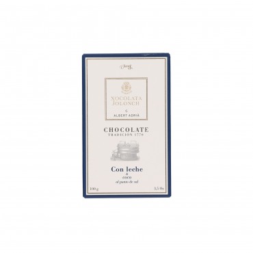 JOLONCH-ADRIA TR. CH.LAIT COCO SEL 100G