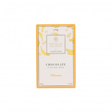 JOLONCH-ADRIA XOCO NEGRA 60% PLATAN 100G