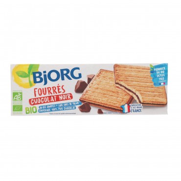BJORG FOURRES CHOCOLAT NOIR BIO 225G