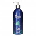 Shampoing en bouteille rechargeable, 430 ml. H&S