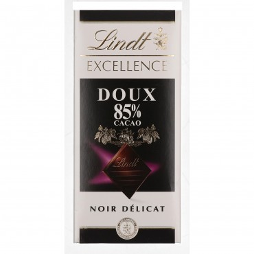 LINDT EXC XOCO NEGRE 85% SUAU 100G
