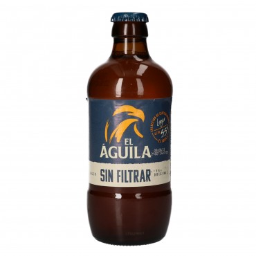 EL AGUILA CERVEZA SIN FILTRAR 33CL