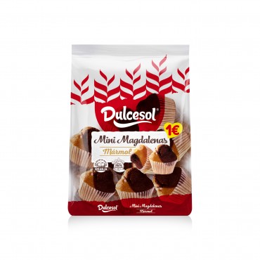 Magdalenes de marbre, 14 unitats 200 g. Dulcesol
