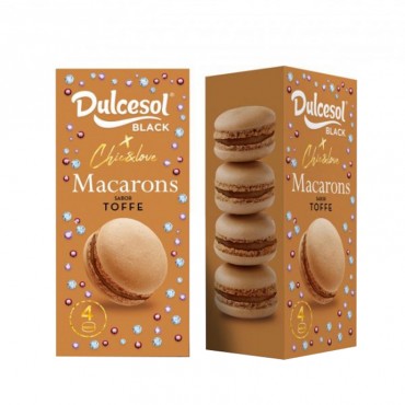 Macarrons de caramel, 4 unitats 80 g. Dulcesol