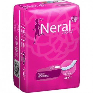 NERAL SERVIETTE S/AILETTES NORMAL 20U.