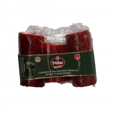 VILLAR LOTE EMBUTIDO IBERICO 760G