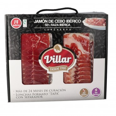 VILLAR MALETIN JAMON CEBO 50G X 14U.