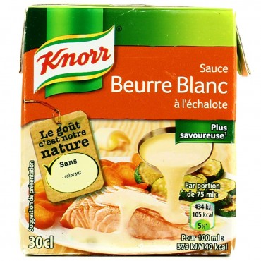 30CL BRIQUE DE SAUCE BEURRE BLANC KNORR