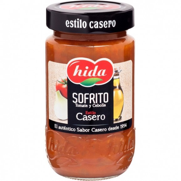 HIDA SOFRITO TOMATE Y CEBOLLA 350G
