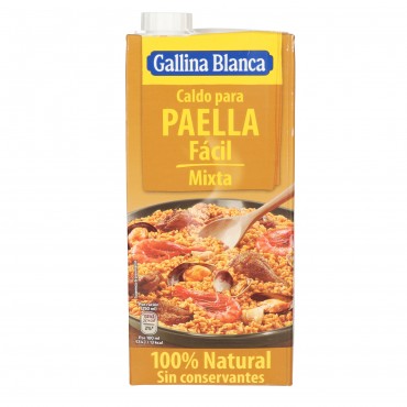 CALDO PAELLA MIXTA GALLINA BLANCA 1L