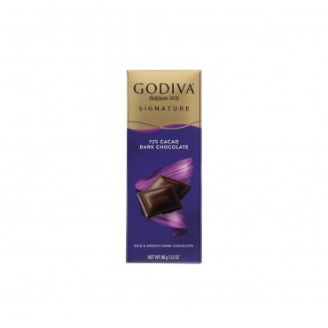 GODIVA CHOCOLAT NOIR 72% 90G