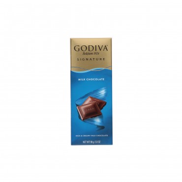 GODIVA CHOCOLAT AU LAIT 90G