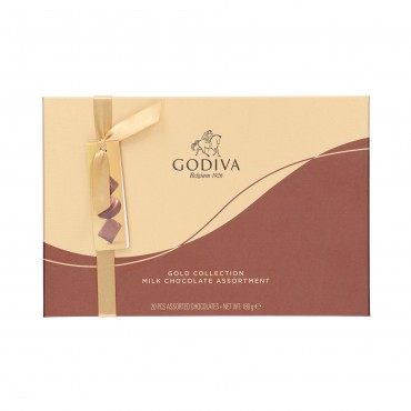 GODIVA CONNOISSEUR ALL MILK 20U. 185G