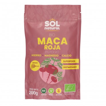 SOL N. MACA ROUGE POUDRE 200G