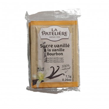 PATELIERE SUCRE VANILLE BOURBON 5 X 7,5G