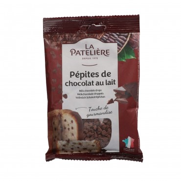 PATELIERE PEPITES DE CHOC AU LAIT 100G