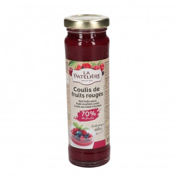 PATELIERE COULIS 4 FRUITS ROUGES 165G