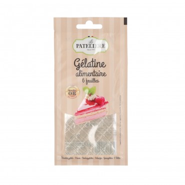 PATELIERE GELATINE ALIMENT SACHET 12G
