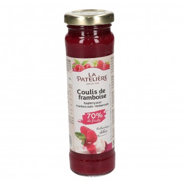 PATELIERE COULIS DE FRAMBOISE 165G
