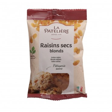 PATELIERE RAISINS SECS BLONDS 125G