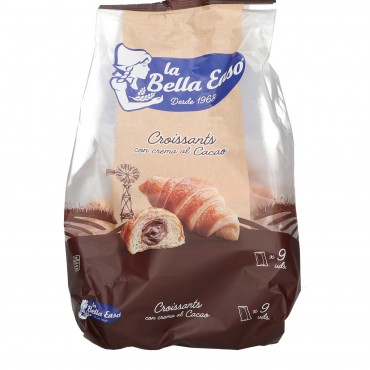 B.EASO CROISSANTS C/CACAO 9U.