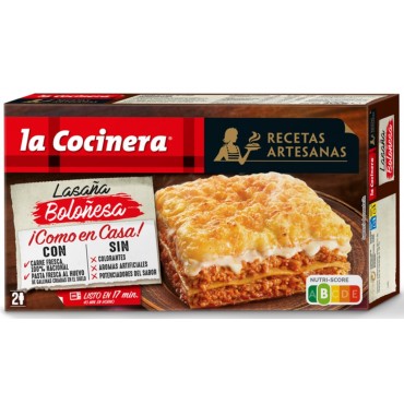 LA COCINERA LASANYA BOLONYESA 500G