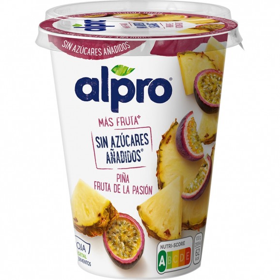 ALPRO IOGURT PINYA FRUITA PASSIO 400G