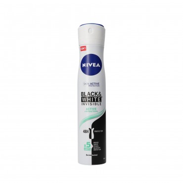 NIVEA DEO SPRAY B&W INVISIBLE 200ML