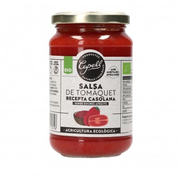 CAPELL SALSA TOMATE CASERO BIO 350G