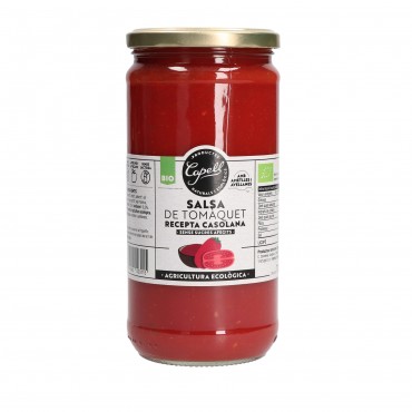 CAPELL SALSA TOMATE CASERO BIO 700G