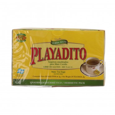 PLAYADITO INFUSIO HERBA MATE 20U.