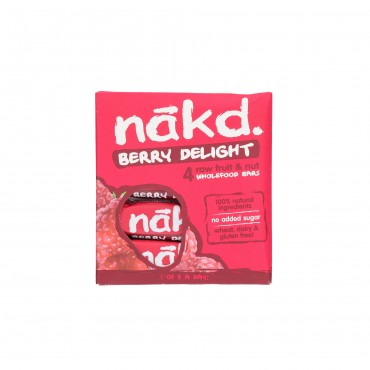 NAKD BARRITAS FRAMBUESA 140G