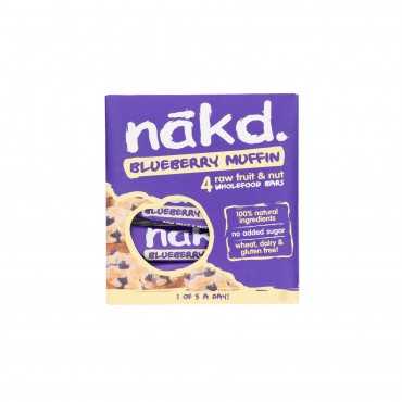 NAKD BARRITAS MUFFIN ARANDANO 140G