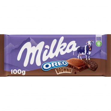 MILKA OREO BROWNIE CHOCOLAT 100G
