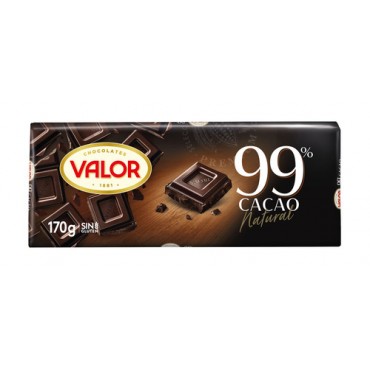 VALOR XOCOLATA NEGRA 99% 170G