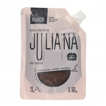 CUICK OIGNON CONFITE JULIENNE 160G