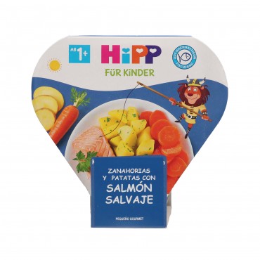 HIPP CAROTTE POMME DE TERRE SAUMON 250G