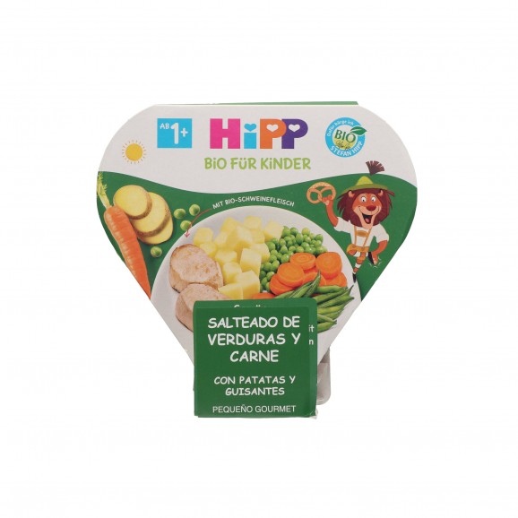 Saltat de verdures, carn i patates, 250 g. Hipp Bio