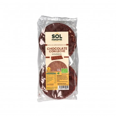 S.NATURAL GALETTE RIZ CHOCO LAIT 100G