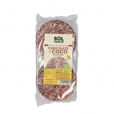 S.NATURAL GALETTE CHOCO LAIT COCO 100G