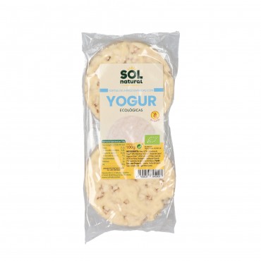S.NATURAL GALETTE RIZ YAOURT BIO 100G