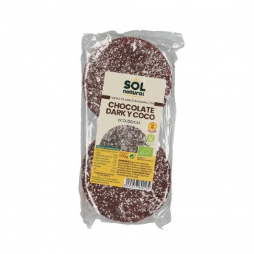 S.NATURAL GALETTE CHOCO NOIR COCO 100G