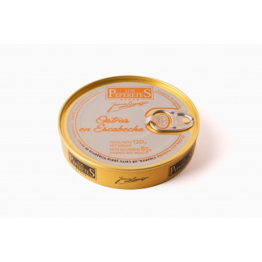 PEPERETES HUITRES ESCABECHE 120G