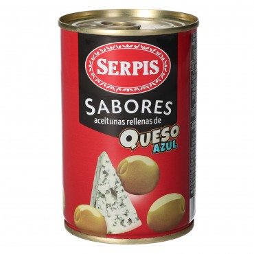 SERPIS SABORES OLIVES FROMAGE BLEU 300G