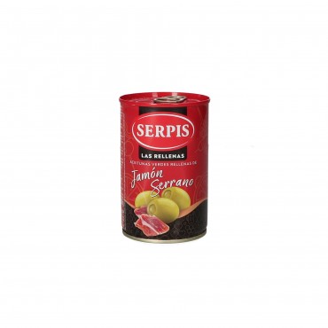 SERPIS SABORES OLIVES JAMBON SEC 300G
