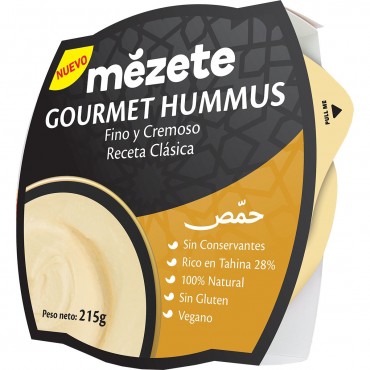 MEZETE GOURMET HUMMUS 215G