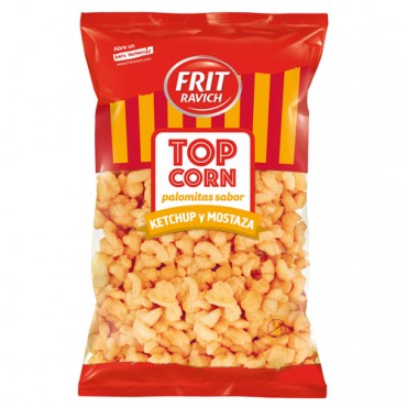 F.RAVICH POP-CORN KETCHUP MOUTARDE 80G