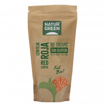 NATURGREEN LLENTIA VERMELLA BIO 500G