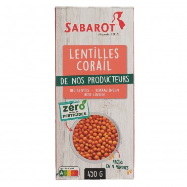 SABAROT LLENTIES CORAL ZRP 450G