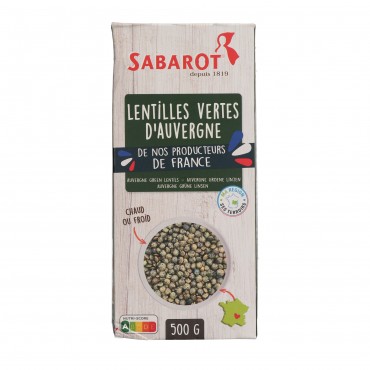 SABAROT LLENTIES VERDES AUVERGNE 500G